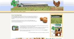 Desktop Screenshot of cloverfreerangeeggs.co.uk